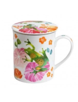 Image de 3 Piece Porcelain Frog Teapot 300 ml depuis Different tea caddies for valuable aroma preservation