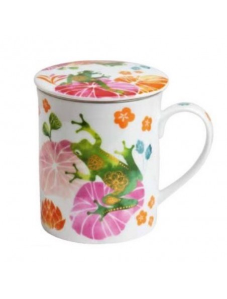 Tisanière Grenouille 3 pièces en Porcelaine 300 ml Tisanière Grenouille 3 pièces en Porcelaine 300 ml