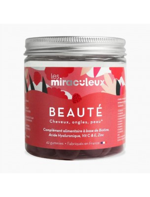 Image de Gummies Beauté - Peau, Cheveux et Ongles 42 Gummies - Les Miraculeux depuis Gommes aux plantes et aux vitamines Les Miraculeux