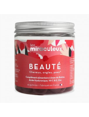 Image de Gummies Beauty - Skin, Hair & Nails 42 Gummies - Les Miraculeux depuis Gommes aux plantes et aux vitamines Les Miraculeux