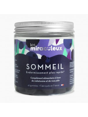 Image de Gummies Sommeil - Sommeil et Endormissement 42 Gummies - Les Miraculeux depuis Gommes aux plantes et aux vitamines Les Miraculeux