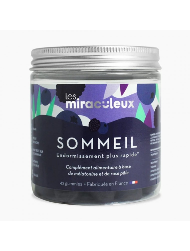 Gummies Sommeil - Sommeil et Endormissement 42 Gummies - Les Miraculeux Gummies Sommeil - Sommeil et Endormissement 42 Gummies - Les Miraculeux