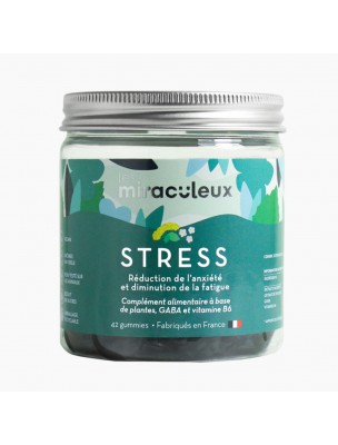 Image de Gummies Stress - Stress et Relaxation 42 Gummies - Les Miraculeux depuis Gommes aux plantes et aux vitamines Les Miraculeux