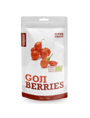 Image de Goji Bio - Vitalité Fruits séchés 200 g - Purasana via Infusion Concentration, mémoire et vitalité - Biofloral