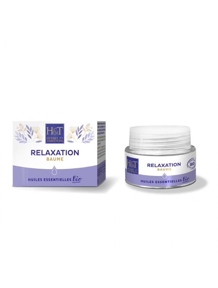 Image principale de la modale pour Baume Souverain Relaxation Bio - Relaxation 30 ml - Herbes et Traditions