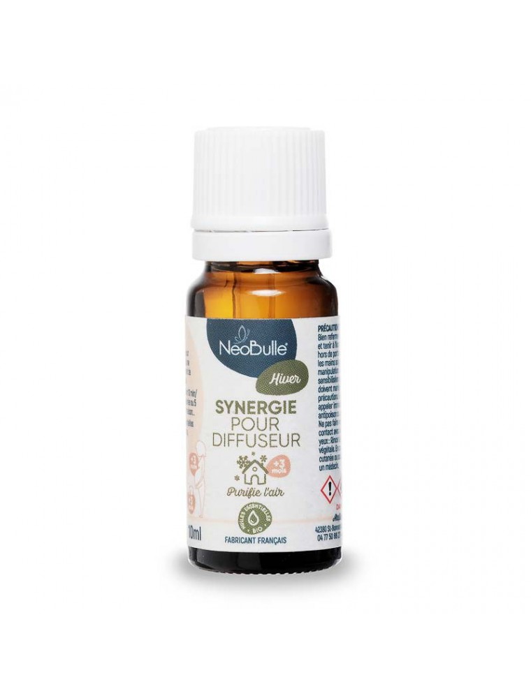 Image principale de la modale pour Synergie pour Diffuseur Hiver Bio - Complexe pour Diffusion 10 ml - Néobulle