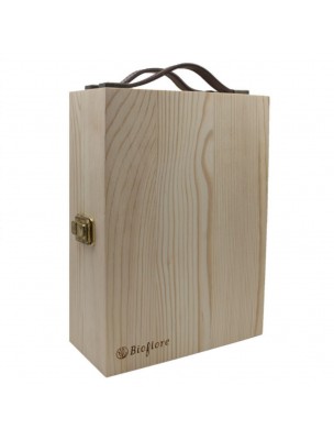 Image de Ergonomic Aromathèque - Compact Format 30 locations - Bioflore depuis Storage and transport boxes for your essential oils