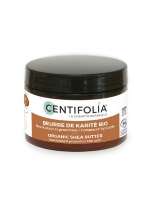 Image de Beurre de Karité Bio - Visage, Corps et Cheveux 125 ml - Centifolia depuis PrestaBlog