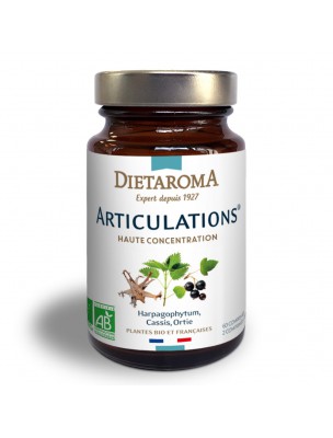 Image de Articulations Bio - Articulations et Souplesse 60 comprimés - Dietaroma depuis Achetez les produits Dietaroma à l'herboristerie Louis