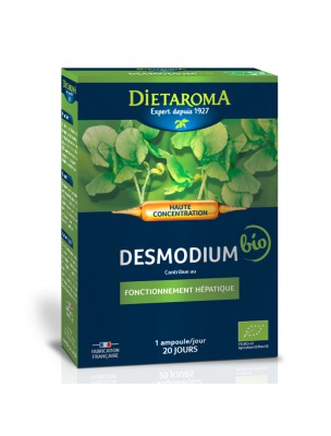 Image de C.I.P. Desmodium Bio - Liver function 20 phials - Dietaroma depuis Plants offered in ampoules for solutions rich in active ingredients