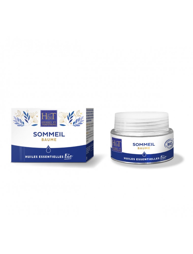 Image principale de la modale pour Baume Souverain Sommeil Bio - Détente et Sommeil 30 ml - Herbes et Traditions