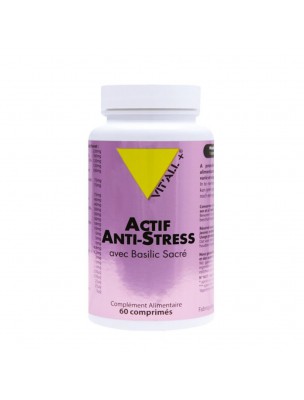 Image de Actif Anti-stress - Stress et Détente 60 comprimés - Vit'all+ depuis Résultats de recherche pour "Glucosamine, Ch"