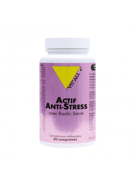 Image principale de Actif Anti-stress - Stress et Détente 60 comprimés - Vit'all+
