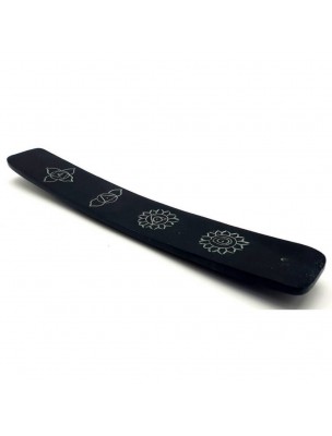 Image de Corrugated Stone Incense-Stick Holder depuis Incense holder for resins, cones and sticks