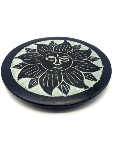 Achetez Porte-Encens en Pierre Soleil pour bâtonnets d'encens à l'herboristerie Louis Image principale de Porte-Encens en Pierre Soleil pour bâtonnets d'encens