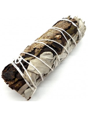 Image de Black Sage and White Sage - Fumigation - Bundle of 11 cm (20 to 30g) depuis Fumigation à la sauge blanche