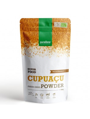 Image de Cupuaçu Organic - Vitality Superfoods 100 g - Purasana depuis Buy the products Purasana at the herbalist's shop Louis (2)