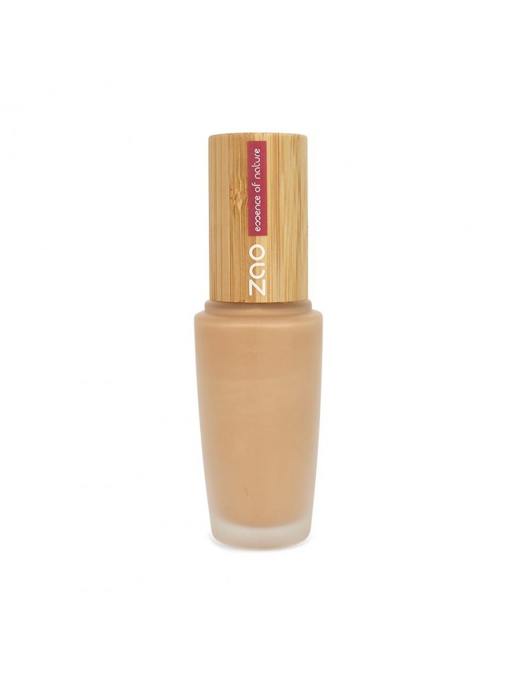 Image principale de la modale pour Soie de teint Bio - Halé Cappuccino 819 30 ml - Zao Make-up