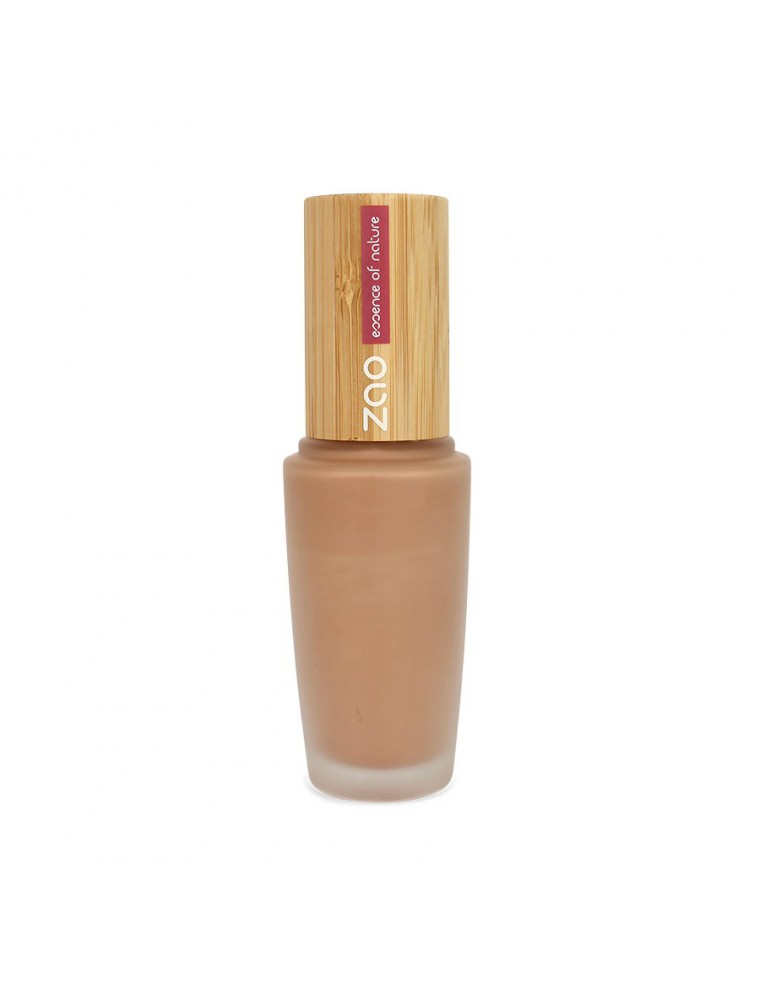 Image principale de la modale pour Soie de teint Bio - Halé Tiramisu 821 30 ml - Zao Make-up