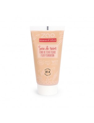 Image de Recharge Soie de teint Bio - Beige Rosé 814 30 ml - Zao Make-up depuis Unifier naturellement le teint grâce à une large gamme et ses recharges