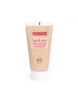 Image de Recharge Soie de teint Bio - Medium Sable 815 30 ml - Zao Make-up depuis Unifier naturellement le teint grâce à une large gamme et ses recharges