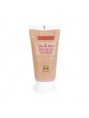 Image de Recharge Soie de teint Bio - Medium Praline 818 30 ml - Zao Make-up depuis Résultats de recherche pour "ZAO MAKE UP"