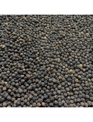Image de Poivre Noir Bio - Grains 100g -Tisane de Piper nigrum L. via Galanga Bio coupé 100g - Tisane d'Alpinia officinarum