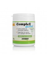 Image de CompleX Dental - Plaque dentaire, Tartre et Haleine des chats et des chiens 140 g - AniBio depuis Produits naturels pour animaux – Phytothérapie et herboristerie (2)