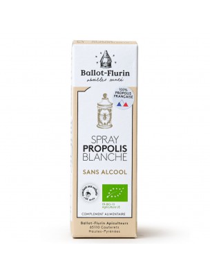 Image de Spray Propolis Blanche 100% - Immunité Sans alcool - Ballot-Flurin via Miel de Manuka - Watson and Son