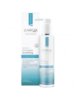 Image de Magnésium Shampooing Revitalisant - Soin des Cheveux 200 ml - Zarqa depuis Shampoings naturels pour des cheveux sains
