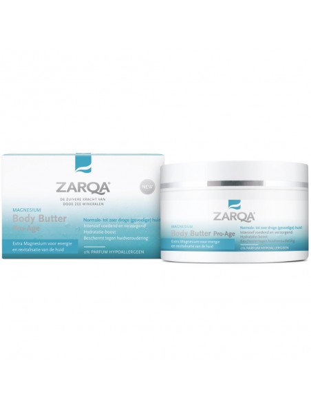 Beurre Corporel au Magnésium - Soin du Corps 200 ml - Zarqa Beurre Corporel au Magnésium - Soin du Corps 200 ml - Zarqa
