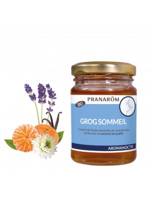 Image de Miel pour Grog Sommeil Bio - Recette traditionnelle aux huiles essentielles 100 ml - Pranarôm depuis PrestaBlog