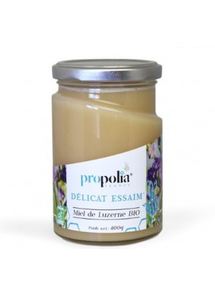 Image de Miel de Luzerne Bio - Miel Doux 400g - Propolia depuis Produits des Abeilles - Achetez vos produits phytothérapeutiques en ligne