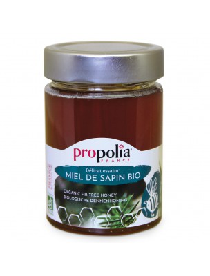 Image de Fir Tree Honey - Fresh & Woody Honey 400g - Propolia depuis Organic honey from different plants