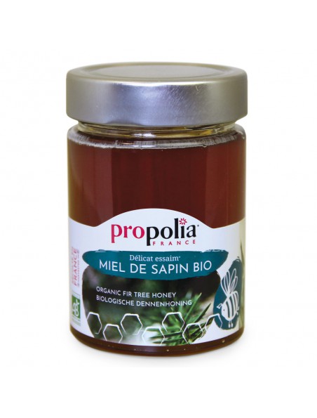 Achetez Miel de Sapin Bio - Miel Frais et Boisé 400g - Propolia à l'herboristerie Louis Image principale de Miel de Sapin Bio - Miel Frais et Boisé 400g - Propolia
