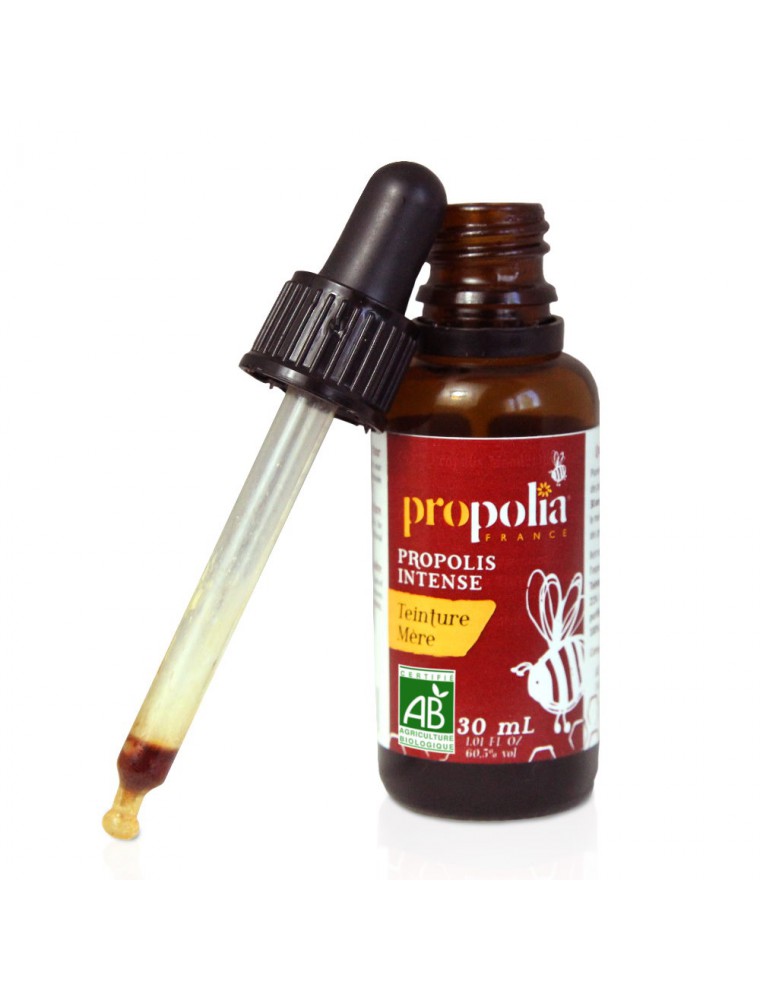 Image principale de la modale pour Propolis Bio - Immunité Teinture-mère de 30 ml - Propolia