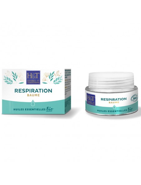 Image principale de Baume Souverain Respiration Bio - Respiration 30 ml - Herbes et Traditions