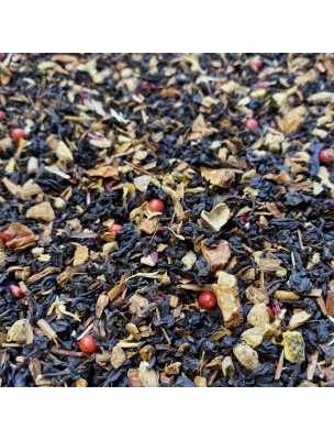 Image de Thé Noir de Noël Bio - Thé Noir Epicé d'Inde 100g depuis Pain d'épices - Thé plaisir 100g