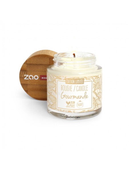 Bougie Gourmande Bio - Scented vegetable wax 30 g - Zao Make-up Bougie Gourmande Bio - Scented vegetable wax 30 g - Zao Make-up