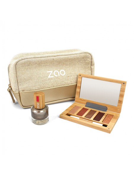 Image principale de Warm and Glow Set Bio - Trousse Beauté - Zao Make-up