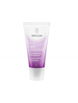 Moisturizing Night Cream with Iris - Regenerates and nourishes the skin 30 ml Weleda