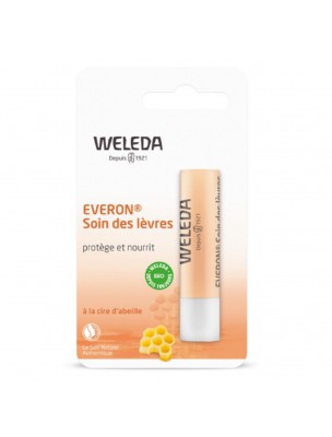 Image de Stick à lèvres Everon - Protège et Nourrit 4,8 g - Weleda via Acheter Crème mains dynamisante à l'Argousier - Protège et hydrate la