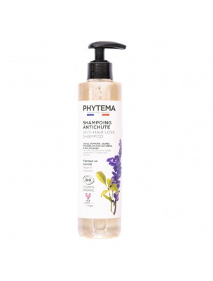 Image de Shampoing Antichute Bio - Soin des Cheveux 250 ml - Phytema depuis Produits naturels pour vos cheveux - Herboristerie en ligne