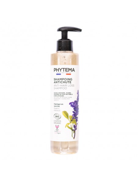 Image principale de Shampoing Antichute Bio - Soin des Cheveux 250 ml - Phytema