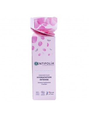 Image de Cracker Duo Intense Moisturizing Rose Glow Organic - Dehydrated and Sensitive Skin 40 ml Centifolia depuis Buy the products Centifolia at the herbalist's shop Louis