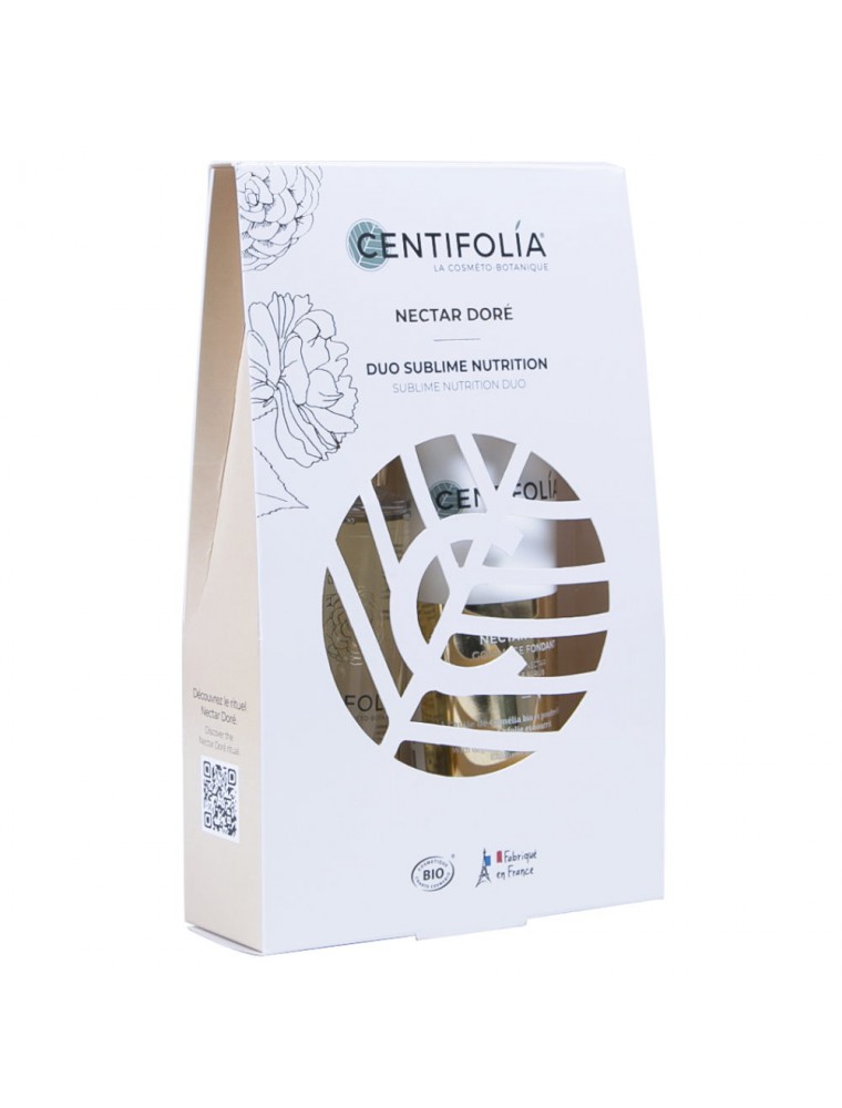 Image principale de la modale pour Duo Sublime Nutrition Bio - Soin du corps 255 ml - Centifolia