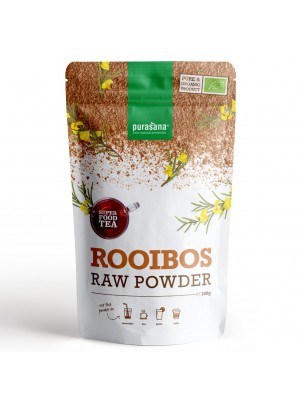 Image de Rooibos Bio - SuperFoods Tea 100 g - Purasana via Rooibos Fruits Rouges Bio - Infusion d'Afrique du Sud 100g