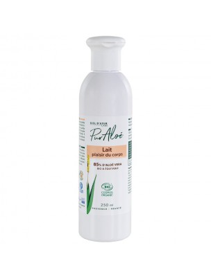 Organic Aloe Vera Moisturizing Milk - Body Pleasure 250 ml - Puraloe