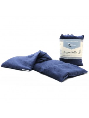Image de Cotton and Wheat Organic Hot-water bottle Blue Navy - Comfort and Well-being Eco-Conseils depuis Order the products Eco-Conseils at the herbalist's shop Louis