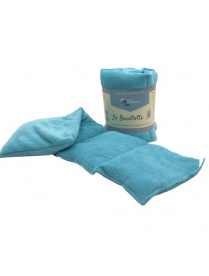 Image de Turquoise Cotton and Wheat Organic Hot-water bottle - Comfort and Well-being - Eco-Conseils depuis Order the products Eco-Conseils at the herbalist's shop Louis